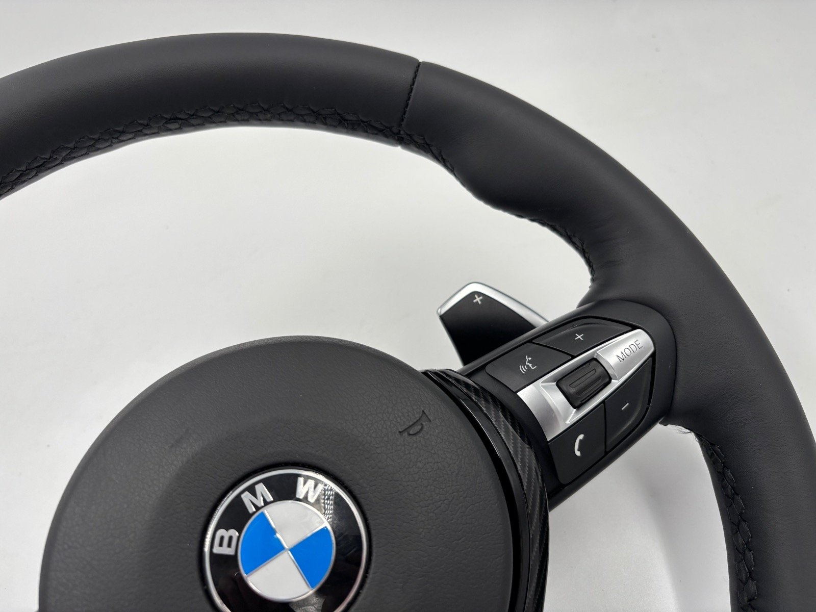 BMW Sport Flat Bottom Steering Wheel – F20 F22 F30 F31 F34, Remanufactured Leather