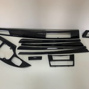 BMW E60 E61 Facelfit LCI CIC CARBON Interior Trim Set RHD + REAR TRIM