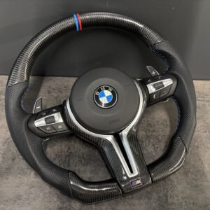 CUSTOM Carbon Steering Wheel For BMW M Sport FLAT BOTTOM