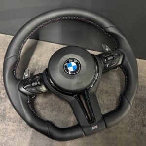 CUSTOM Steering Wheel For BMW M Sport FLAT BOTTOM